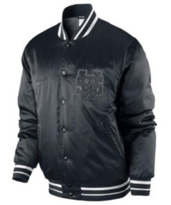 Black Nike Sportswear Varsity Destroyer Herren Jacke Collegejacke NSW Jacket (2)