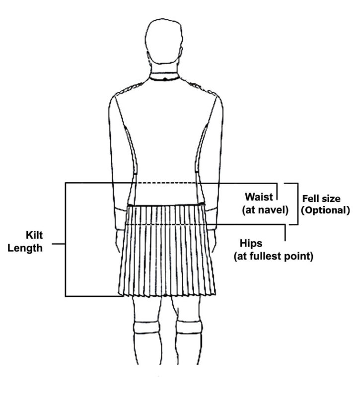 Brown Leather Utility Kilt with Cargo Pockets - Best Custom Made Kilt