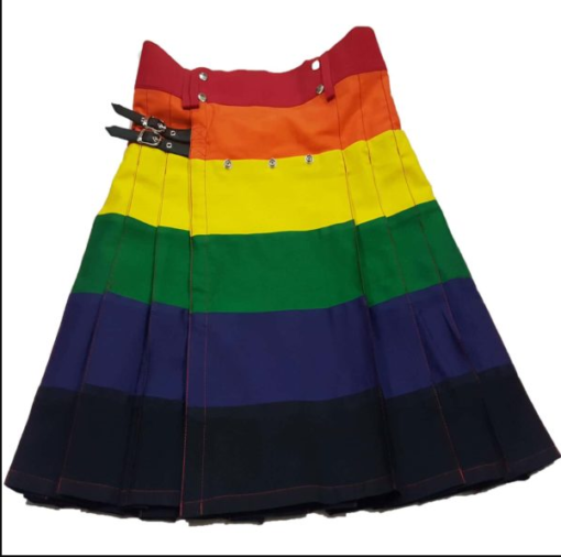 LGB Gay Pride Rainbow kilt for Men